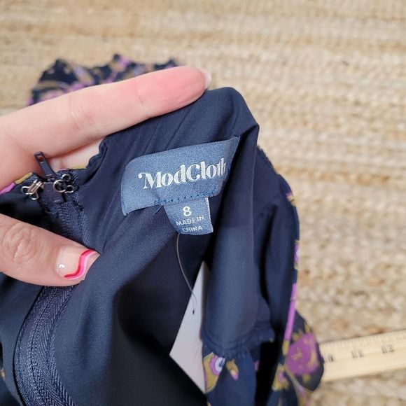 ModCloth Sweet Sixties Baby doll Dress 8 - Picture 7 of 10